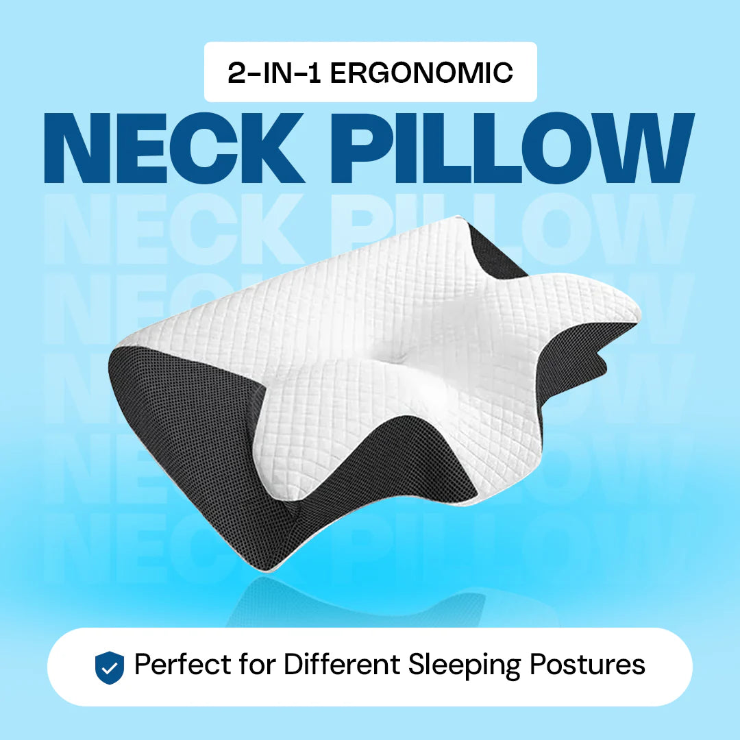 Sereneiva™ - 2-in-1 Ergonomic Neck Pillow