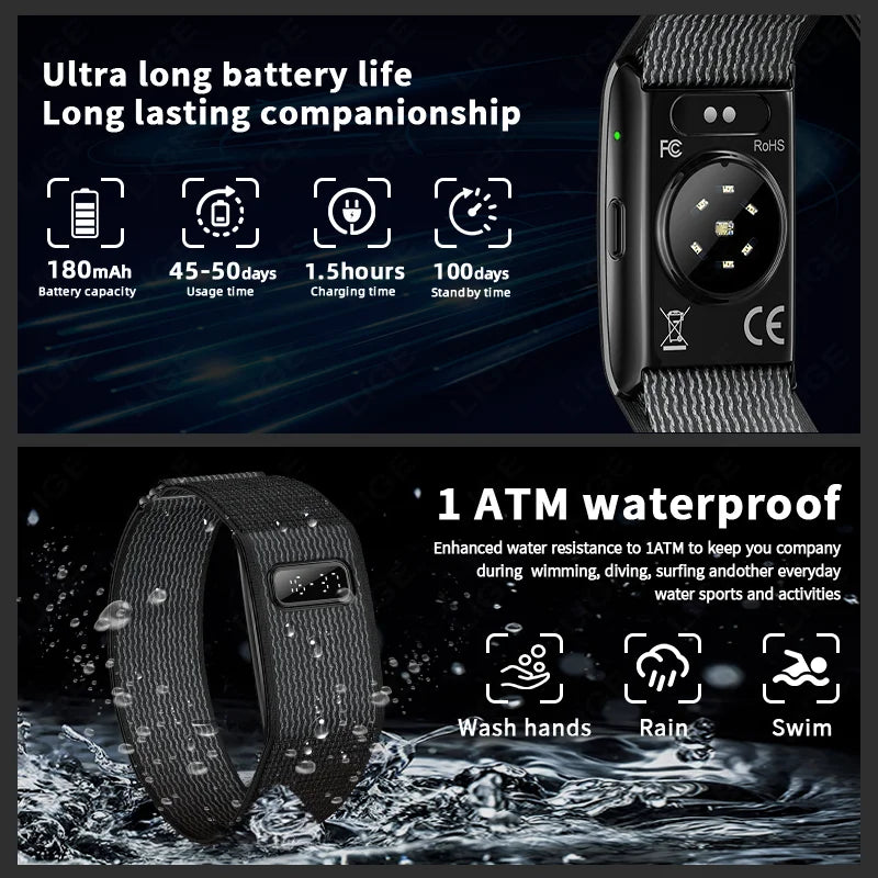 Smart Health & Fitness Wristband