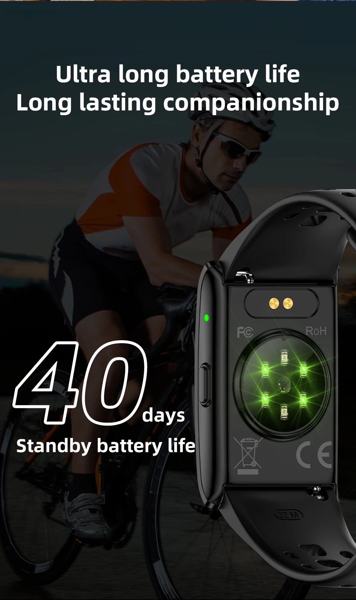 Smart Health & Fitness Wristband
